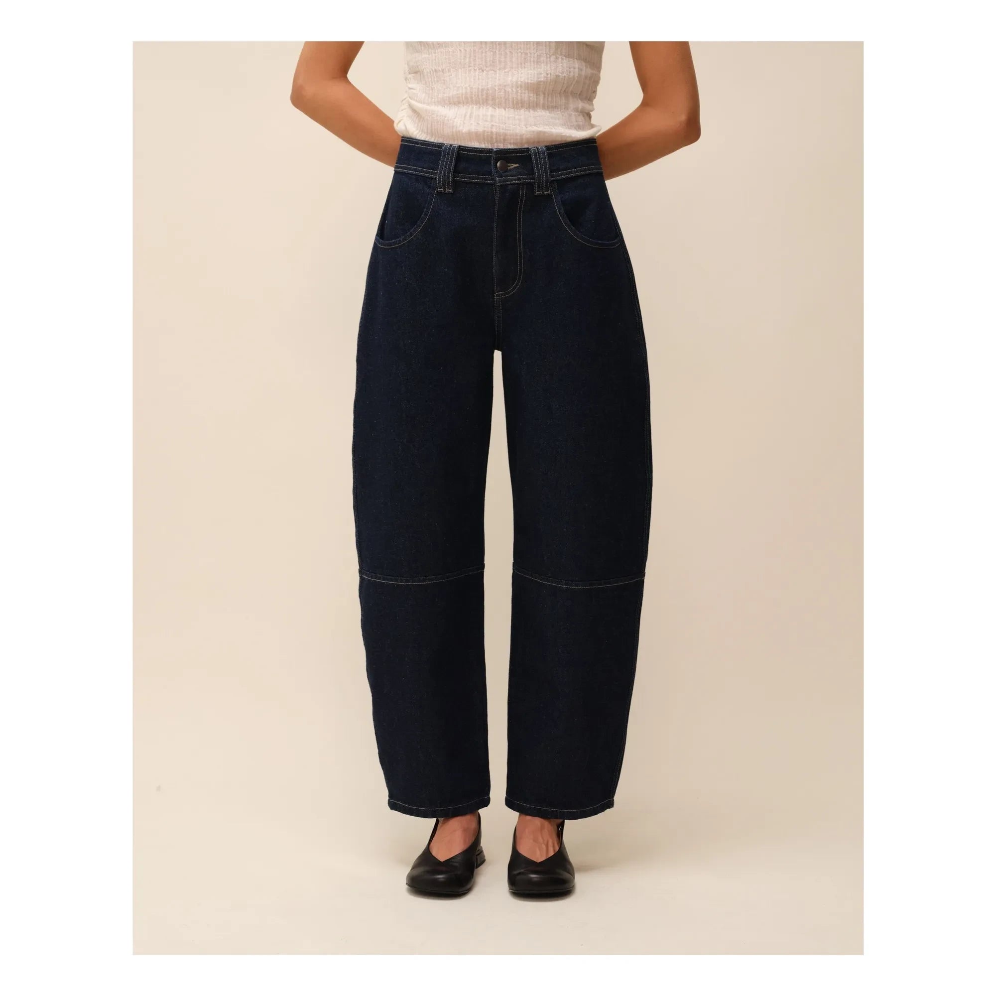 Nitah - Josef Algodón Orgánico Vaquero | Denim sin lavar