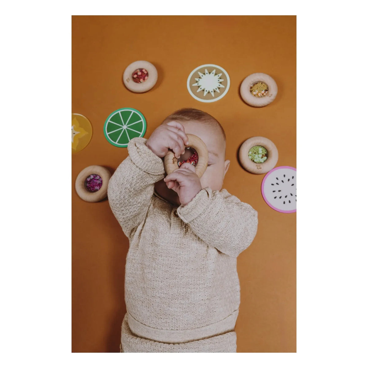 Petit Boum - Donut Sensorial de Pasas | Morado