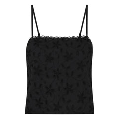 Posse - Top corto Salma | Negro