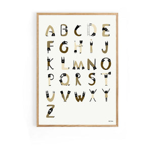 Ted & Tone - ABC poster