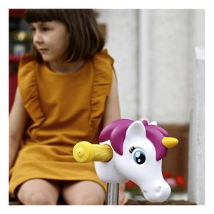 Micro - Cabezal de patinete Unicorn | Blanco