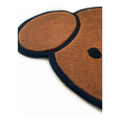Maison Deux - Alfombra de oso Snuffy Miffy | Marrón