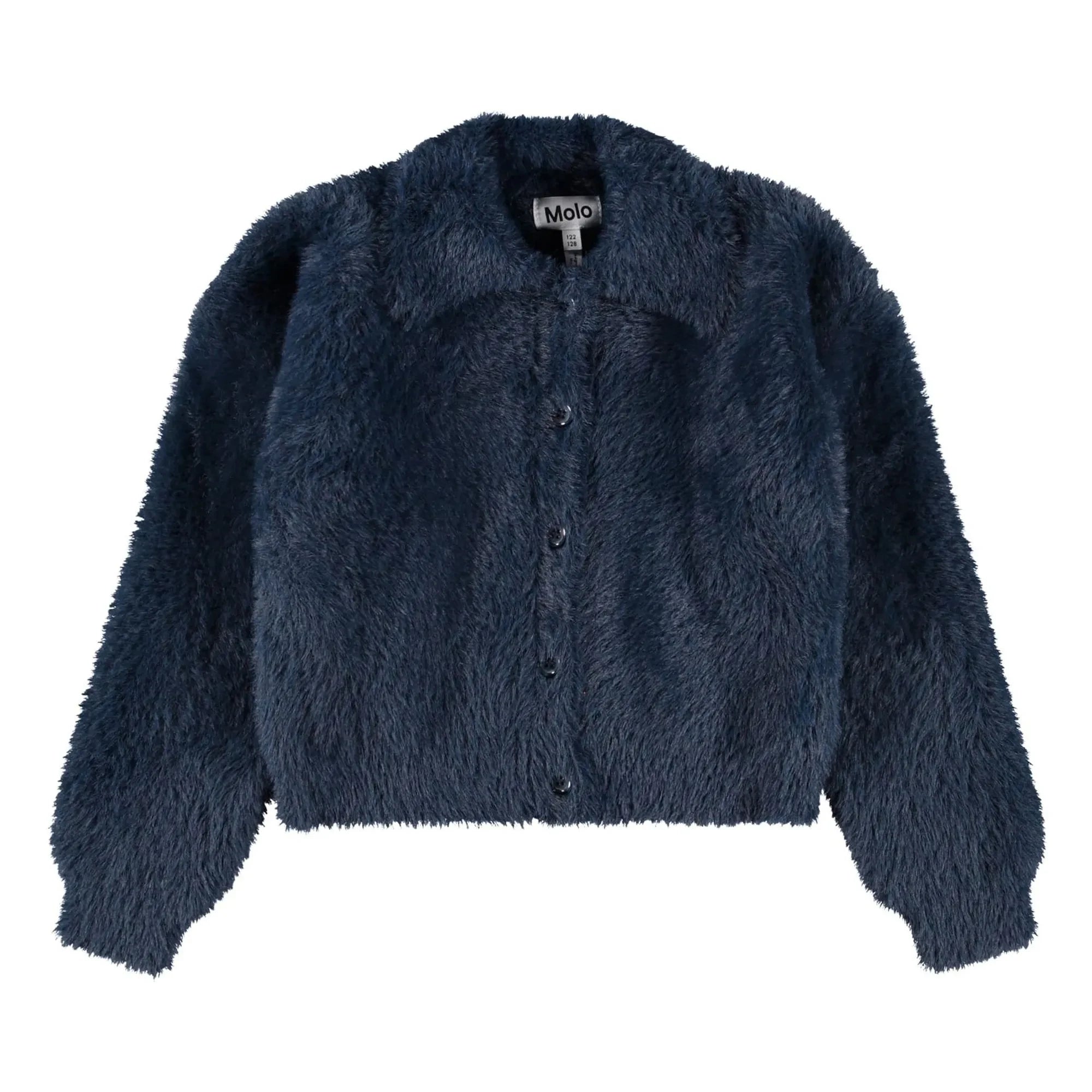 Molo - Chaqueta de piel sintética Gwen | Azul noche