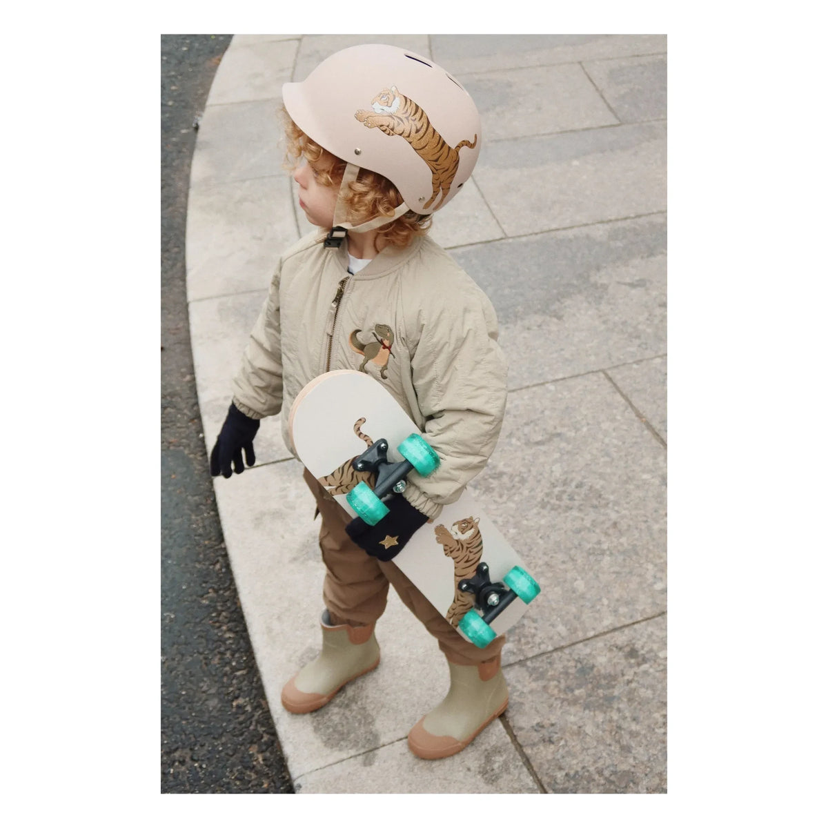 Konges Sløjd - Casco de tigre | Beige