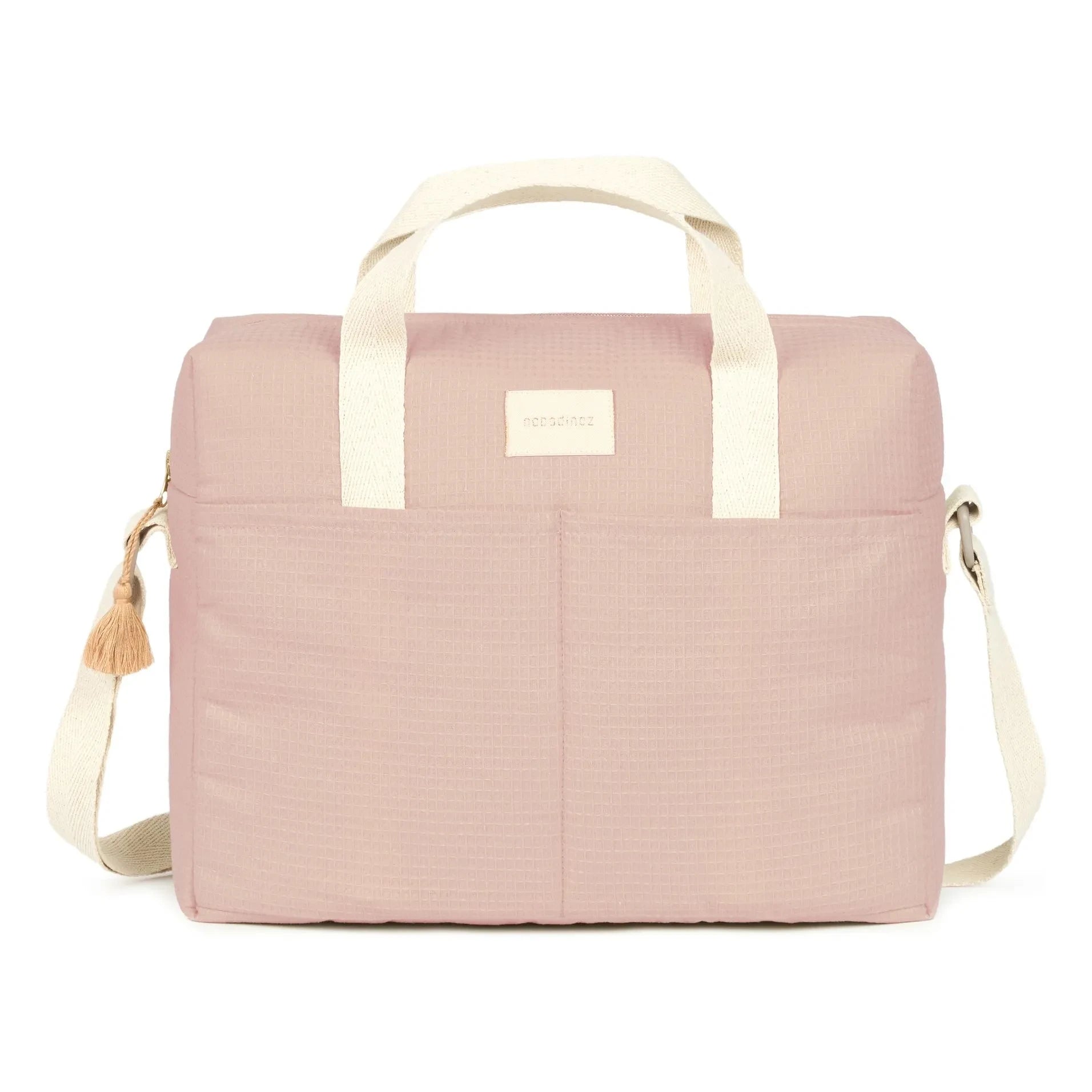 Nobodinoz - Bolso de maternidad impermeable Gala Opera | Rosa Claro