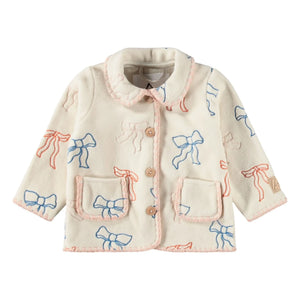 Molo - Ursula Düğüm Yaka Ceket | Krem
