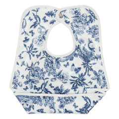 Tartine et Chocolat - Babero de lona Toile de Jouy | Azul marino