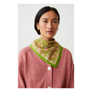 Moismont - Foulard N°764 Algodón de la India | Verde Matcha