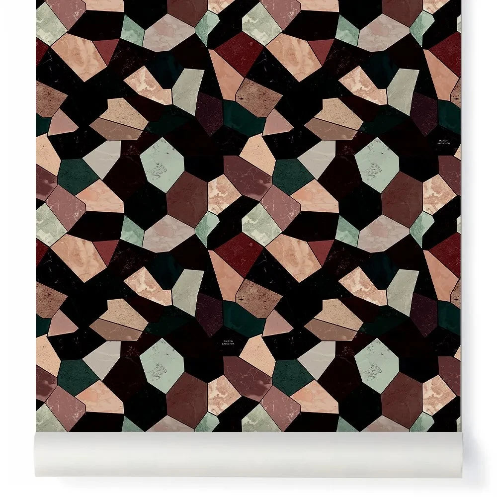 Maison Baluchon - Papel pintado gráfico n.º 10