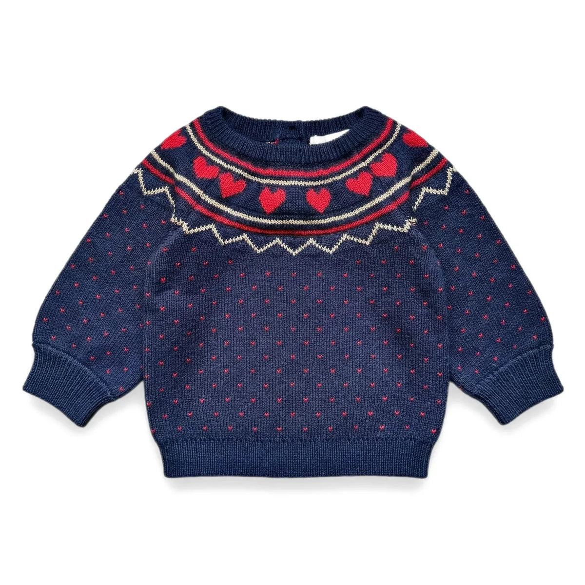 Louis Louise - Jersey Elias con lunares | Azul marino