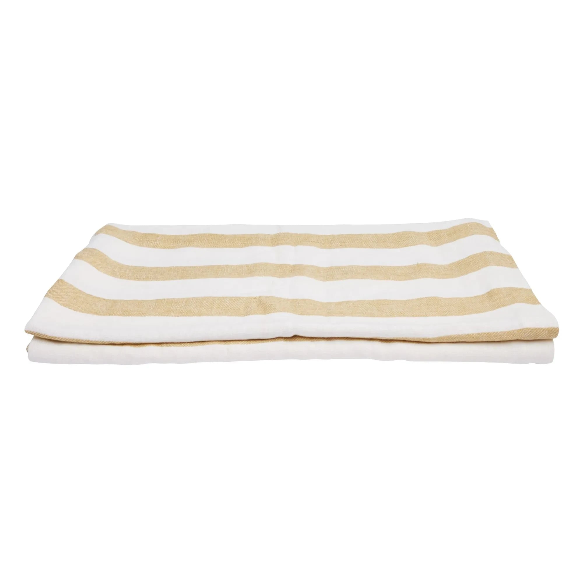 Gabrielle Paris - Mantel de lino Bastide | Color amarillo curry
