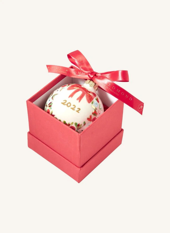 Jayne Redmond - Bola de Navidad de Porcelana 2022