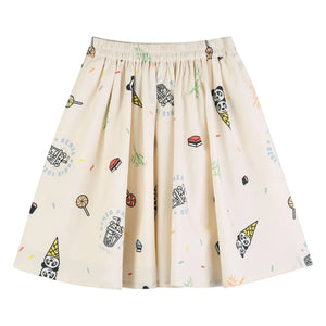 Kenzo - Falda Happy Sweet Panda | Crudo
