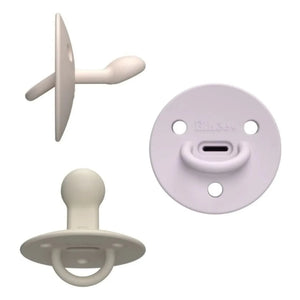 Elhée - Chupetes de silicona médica Choochoo Billie - Set de 3 | Rosa