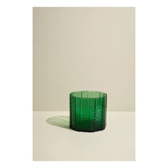 Hübsch - Jarrón esmeralda | Verde esmeralda