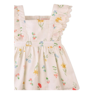 Gingersnaps - Vestido bordado Chisa | Crudo
