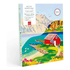 La Petite Épicerie - Set de colorear - Noruega, Nolwenn Studio