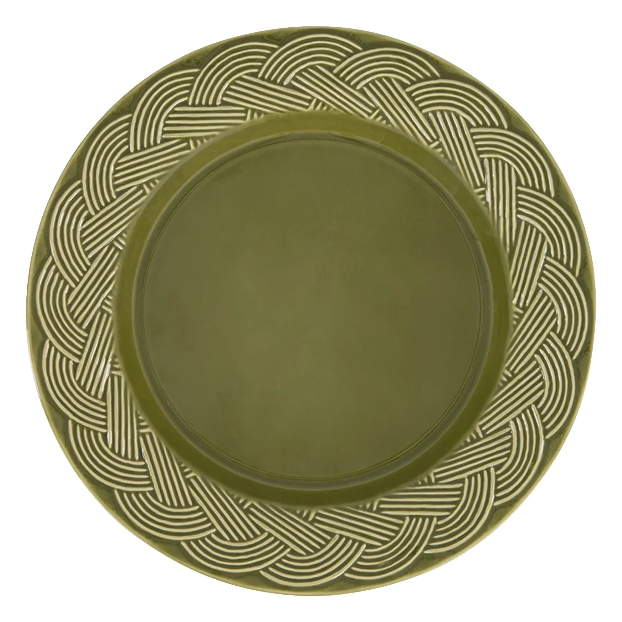 House of Capricorn - Plato de comida Vime | Verde