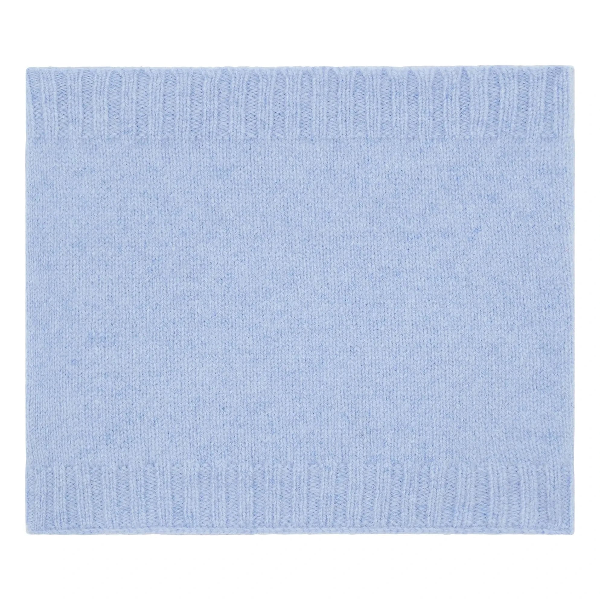 SMALLABLE BASICS - Cuello de lana virgen | Azul claro