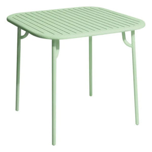 Pescaíto frito - Mesa cuadrada de fin de semana | Verde pálido
