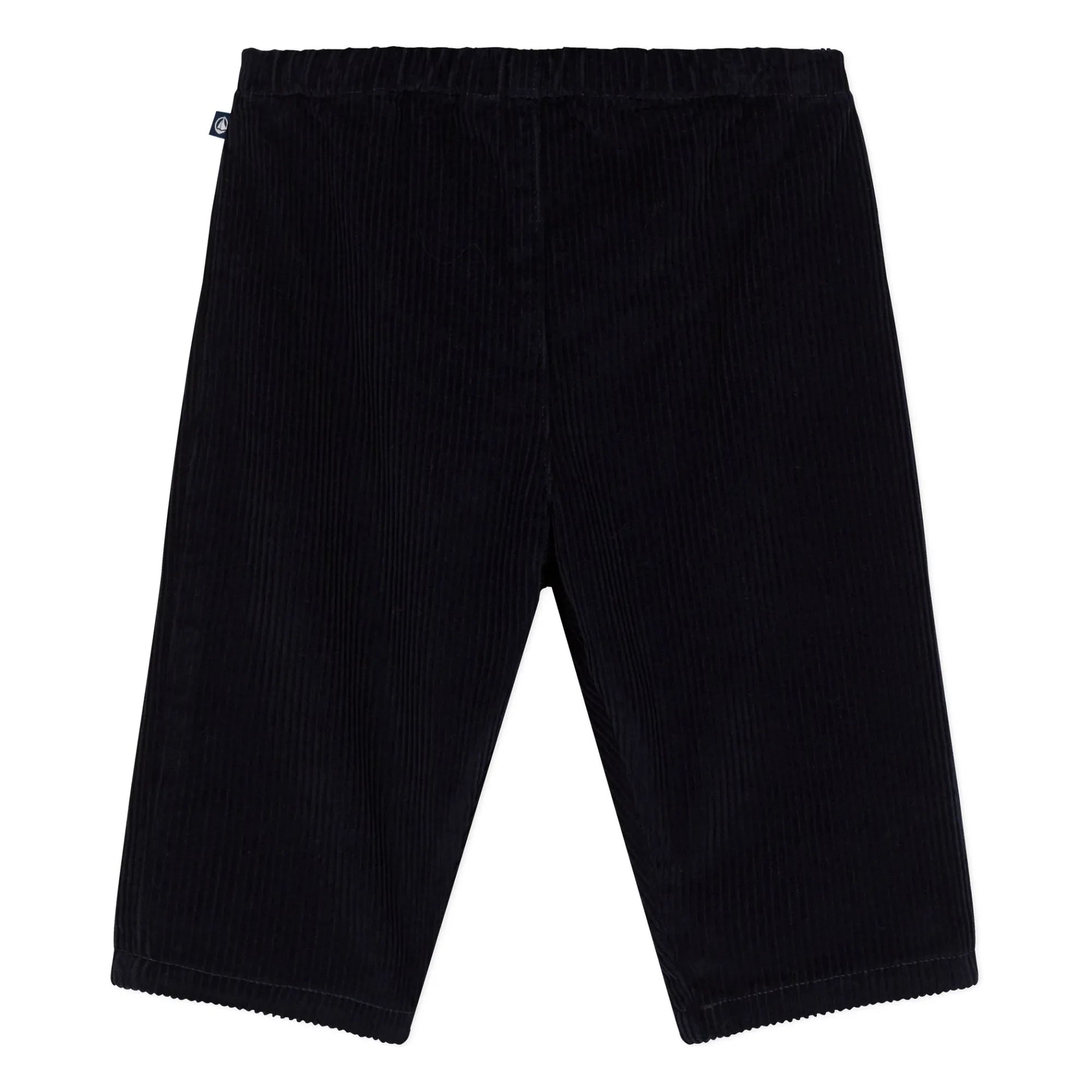 Petit Bateau - Pantalones de pana para bebé | Azul Marino