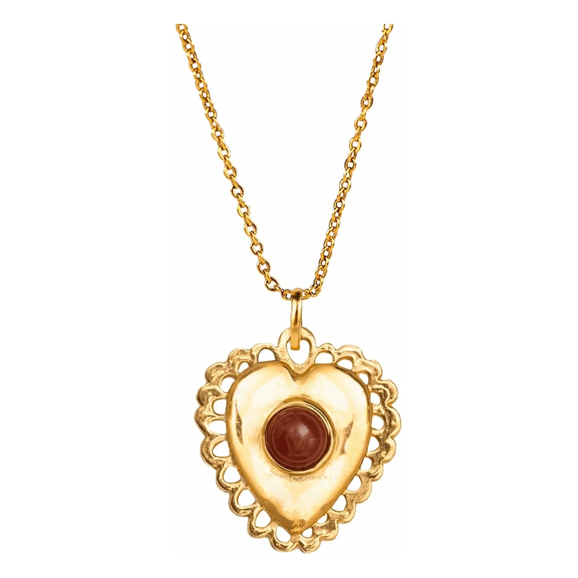 Alhaja - Collar Corazon | Oro