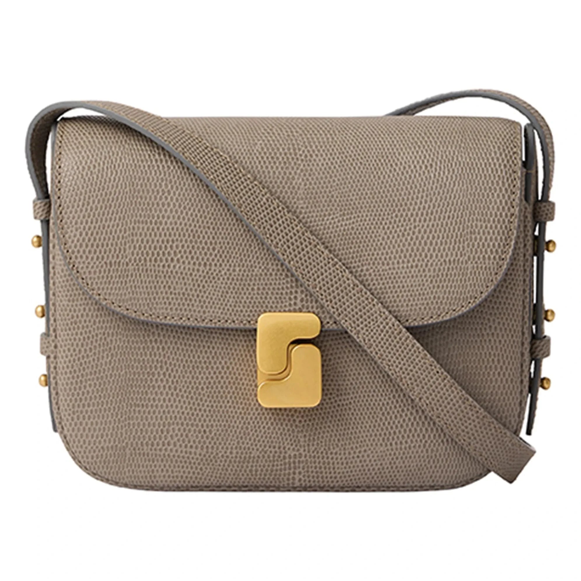 Soeur - Mini bolso de cuero Bellissima | Gris