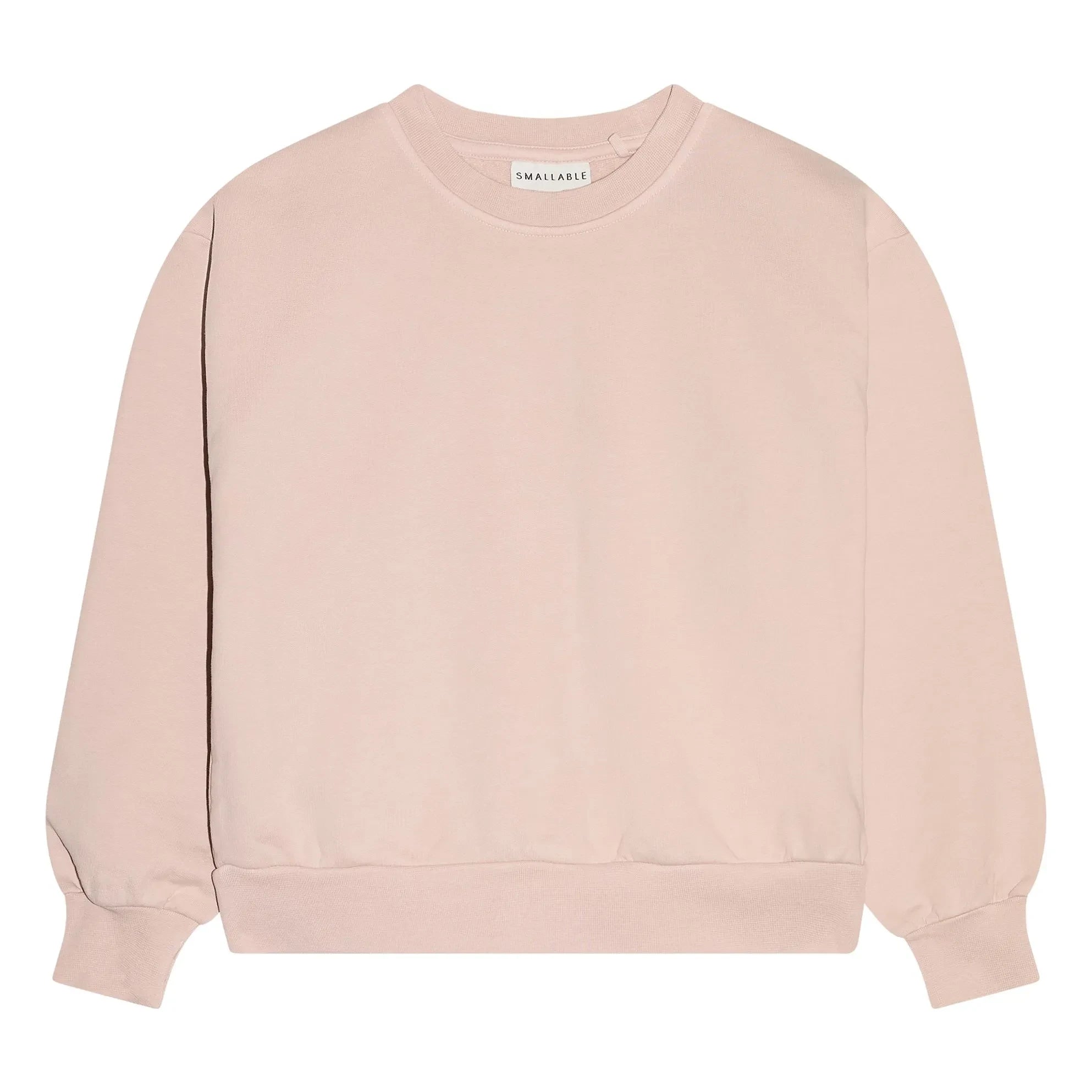 Smallable Kid - Sudadera de algodón orgánico Maia | Rosa pálido