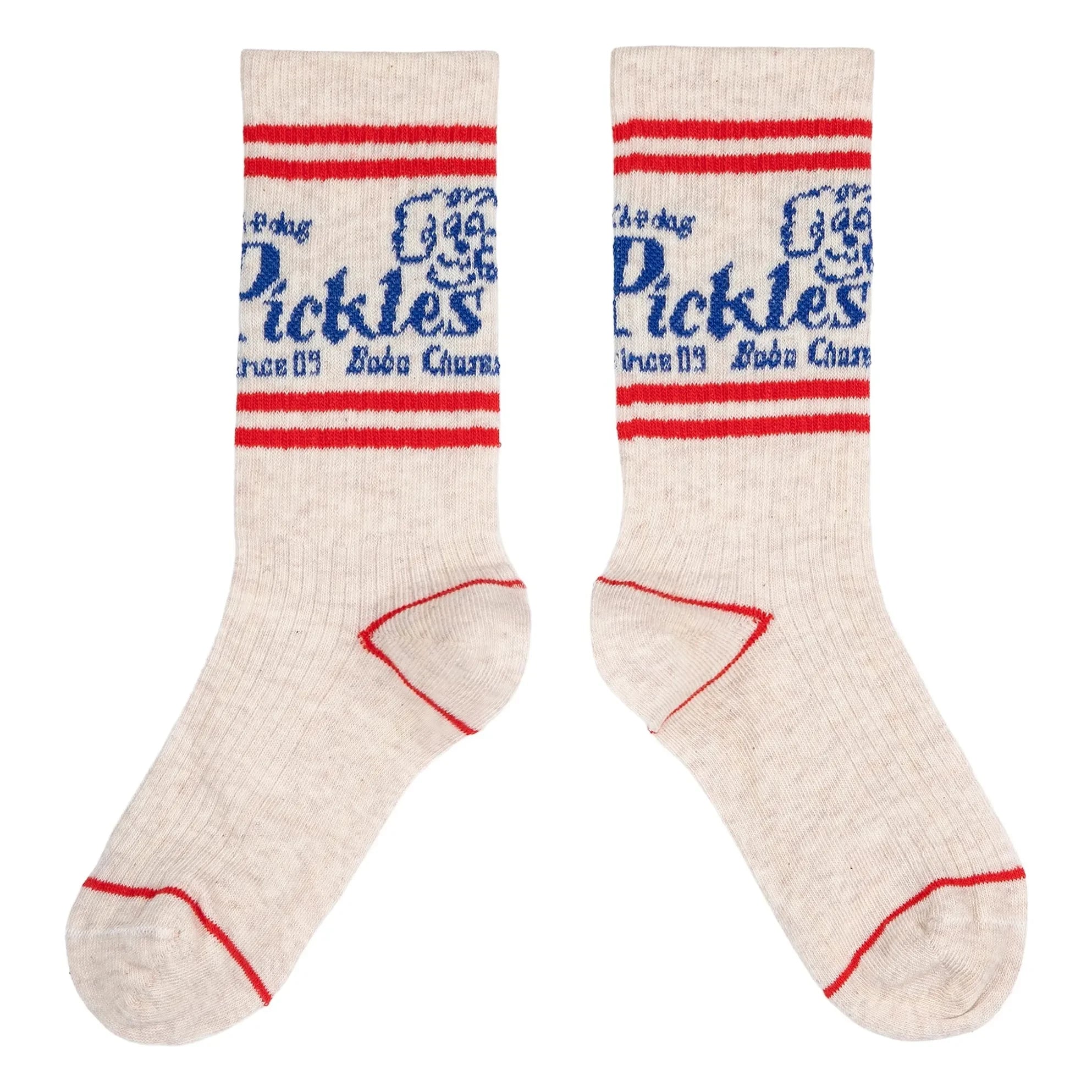 Bobo Choses - Calcetines largos de algodón orgánico The Dog Pickles | Crudo