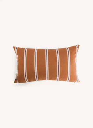 The Socialite Family - Almohada Carino en Tela Rayada | Camel