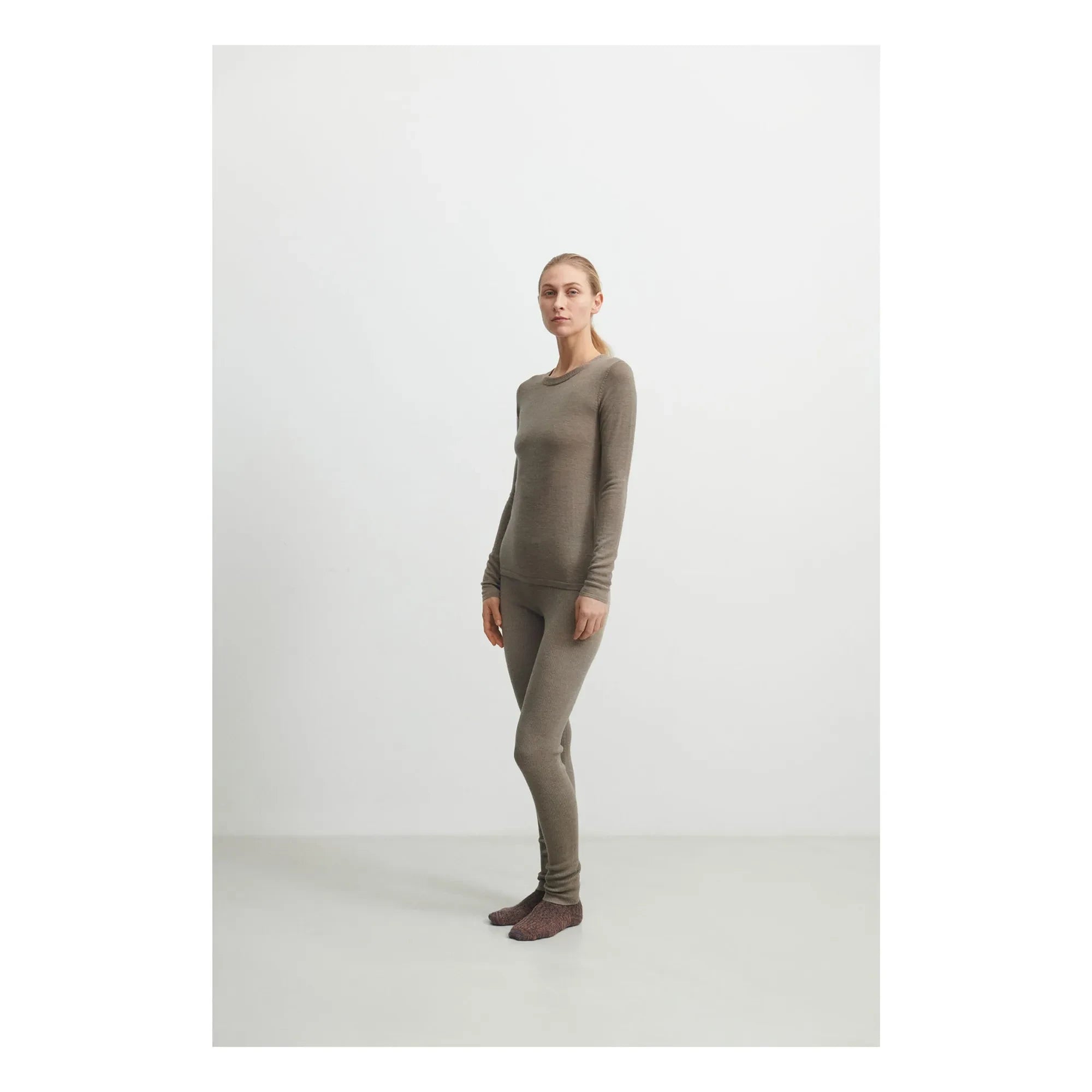 FUB - Mallas de lana merina - Colección Mujer | Beige