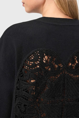 Camiseta extragrande de algodón Esme para mujer de AllSaints