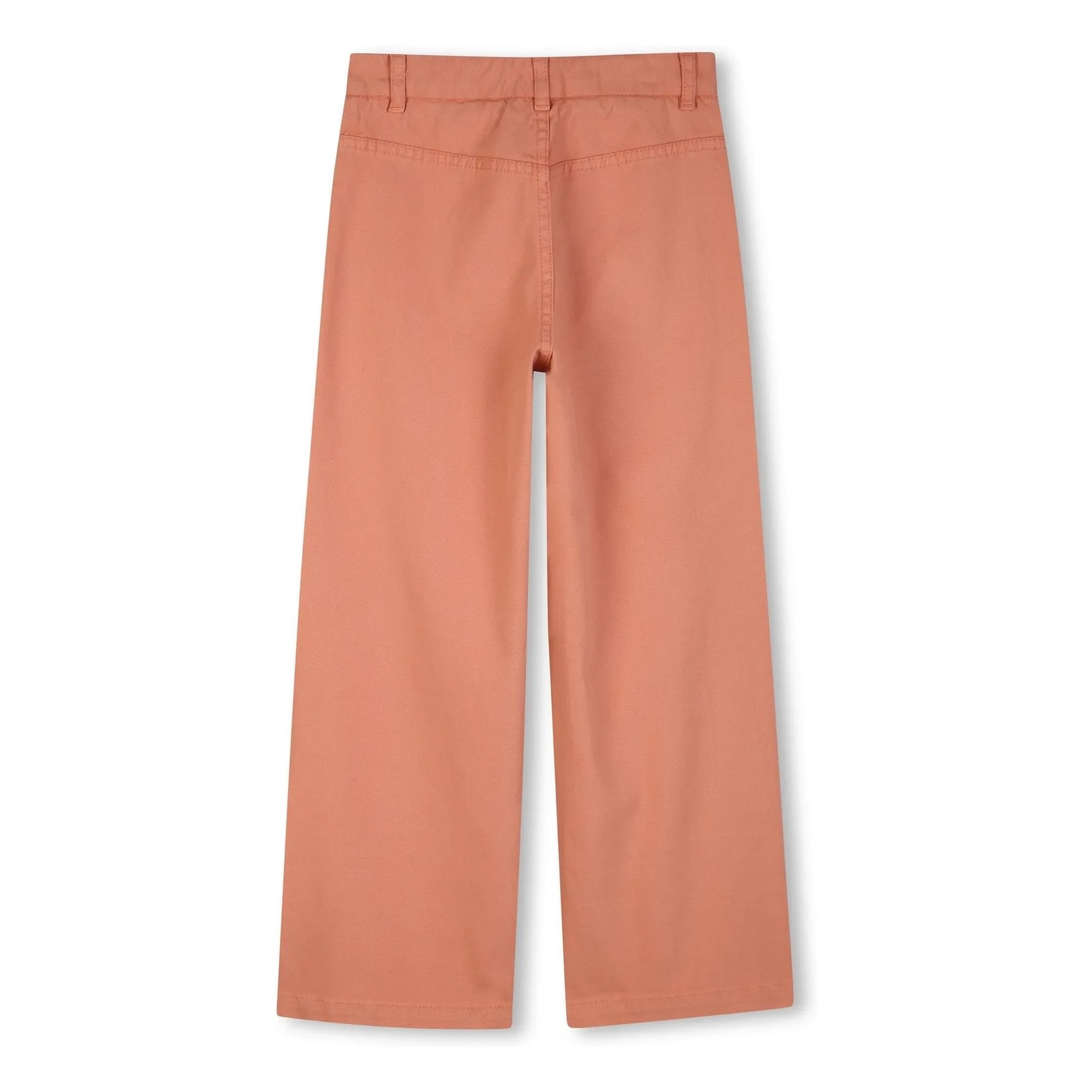 Chloé - Pantalones de lino y algodón orgánico | Coral