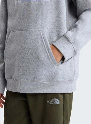 The North Face - Essential Drew Peak Sudadera con Capucha | Gris Melange