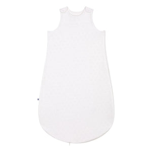 Petit Bateau - Saco de Dormir de Algodón Orgánico Calado con Corazones | Blanco