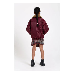 Pan comido - Chaqueta bomber Aria | Berenjena