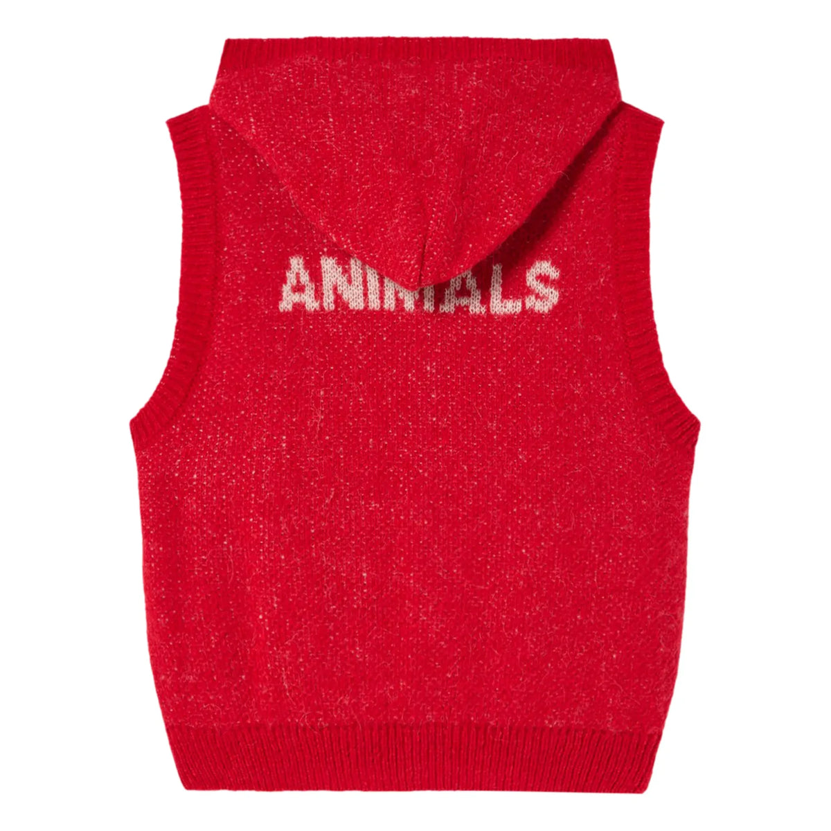 The Animals Observatory - Sudadera con capucha Yak | Rojo