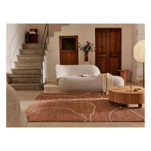 Ferm Living - Gesso trenzado | Terracota