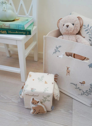 Cam Cam - Cubo de Actividad Woodland | Ecru