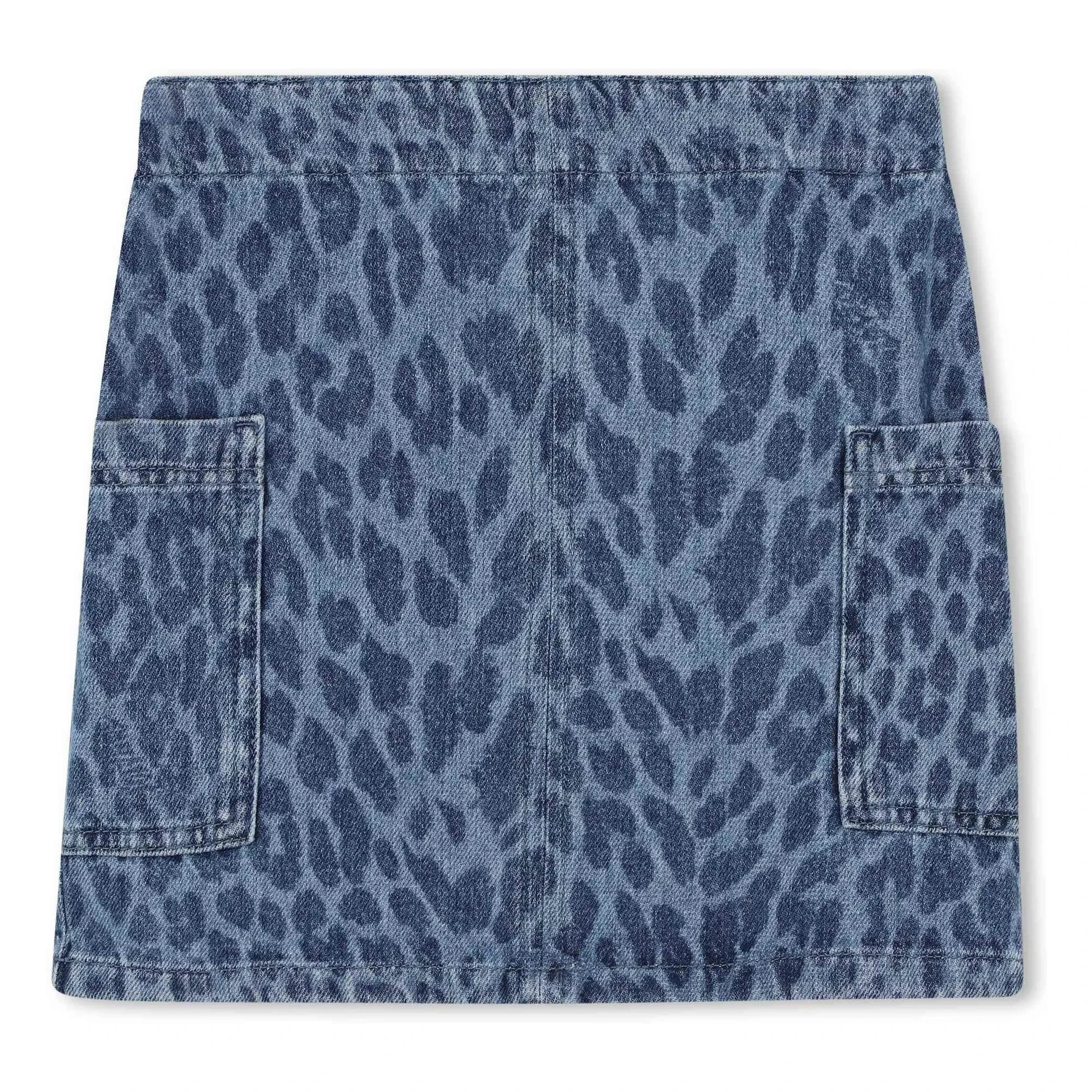 Zadig & Voltaire - Falda vaquera con estampado de leopardo | Denim