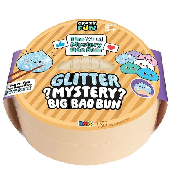 RMS - Simli Gizemli Dumpling Buns 18cm Squishy Sıkılabilir Oyuncağı