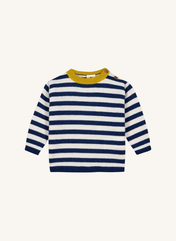 Bonton - Suéter Pepito Bebé a Rayas | Azul Marino