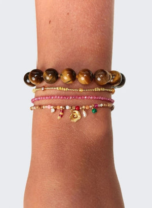 Anni Lu - Pulsera Rosa | Hibisco