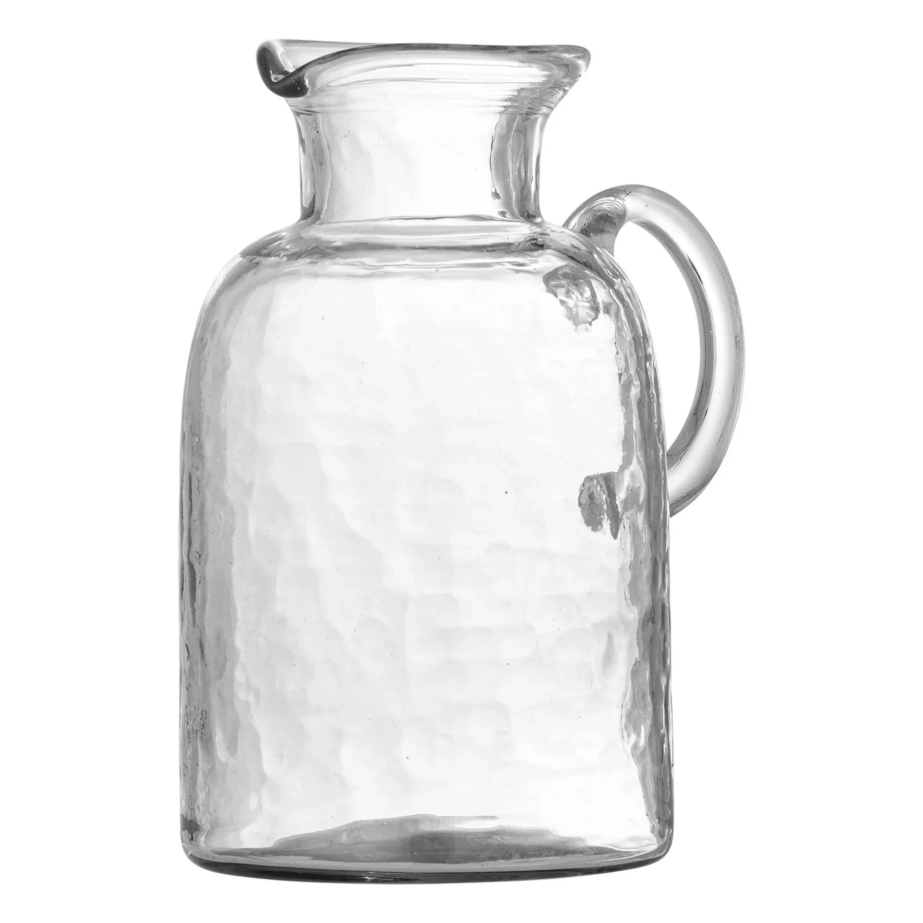 Bloomingville - Jarra Asha de cristal reciclado | Transparente