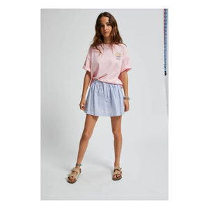 Indee - Pantalón Falda Rayada Vincennes | Azul