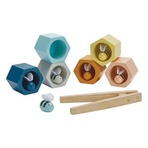 Plan Toys - Pinzas de panal de abeja