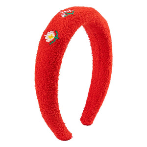 Bobo Choses - Diadema con lazo de fibra reciclada | Rojo