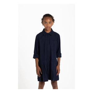 Smallable Kid - Vestido camisero Crown | Azul marino