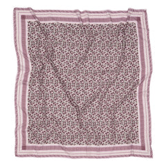 Becksöndergaard - Pañuelo de algodón y seda Strawpetta Sico | Rosa