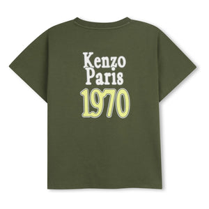 Kenzo - Camiseta Eden Jungle K | Caqui